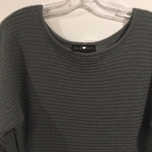 DEREK HEART Women’s Knit Sweater Dress Size M - Picture 2 of 10